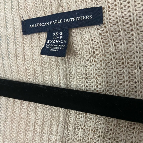 American Eagle Outfitters oatmeal button down cardigan sweater XS - Picture 2 of 3